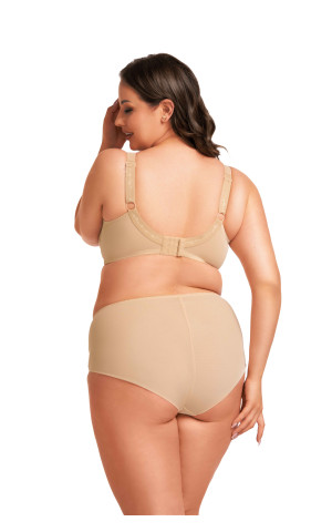 Σουτιέν Χωρίς Ενίσχυση για Μεγάλο Στήθος – Omena Beige